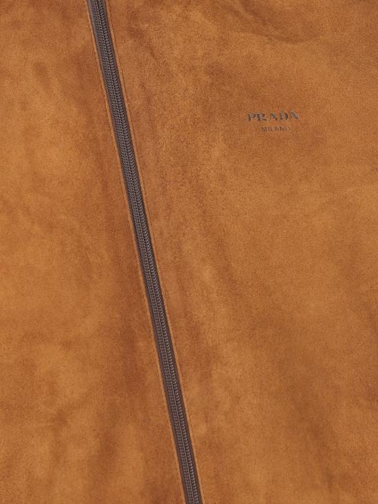 25FW 프라다 자켓 UPW56316NLF0046 AI25 Brown - PRADA