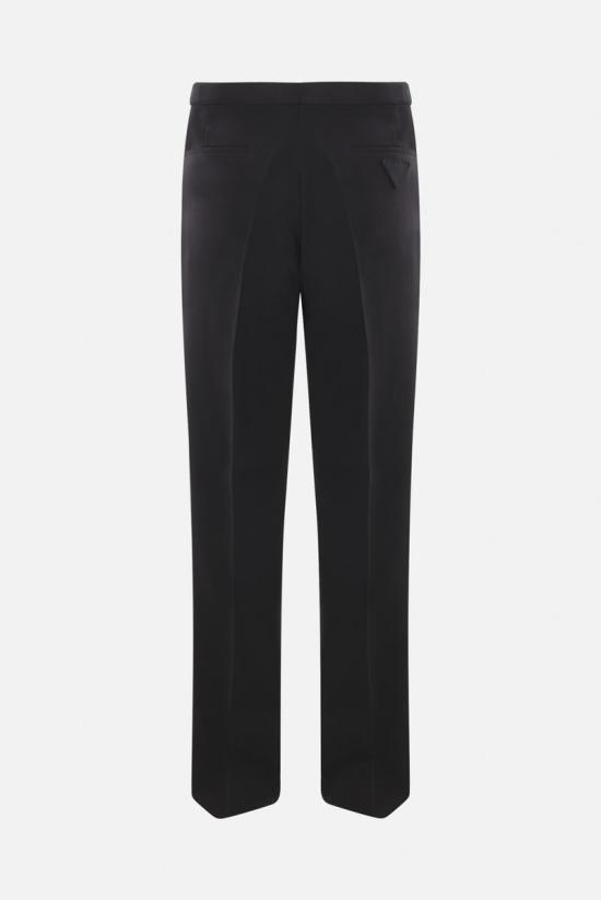 25SS 프라다 스트레이트 팬츠 UP0312SOOO156UF0002 Black - PRADA