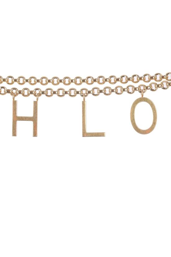 25FW 끌로에 레귤러 벨트 CH25ABJ41CB79DC VINTAGE GOLD - CHLOE