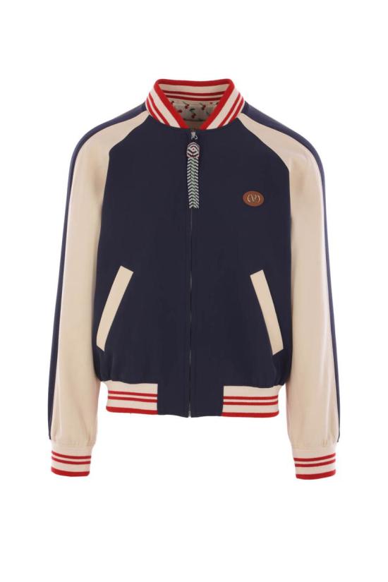 25FW 발렌티노 가라바니 봄버 자켓 7V3CIP63AWSDYB ULTRAMARINE DARK BLUE BURRO