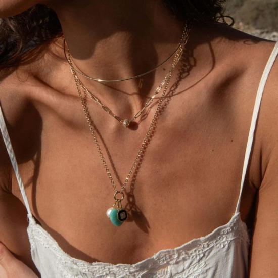  탯치 목걸이/팬던트 댓치 모네 초커 목걸이 - THATCH