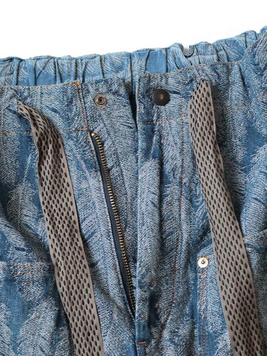  캐피탈 데님 숏팬츠 카피탈 12온스 맥파이 데님 W 니 이지 쇼츠 - KAPITAL