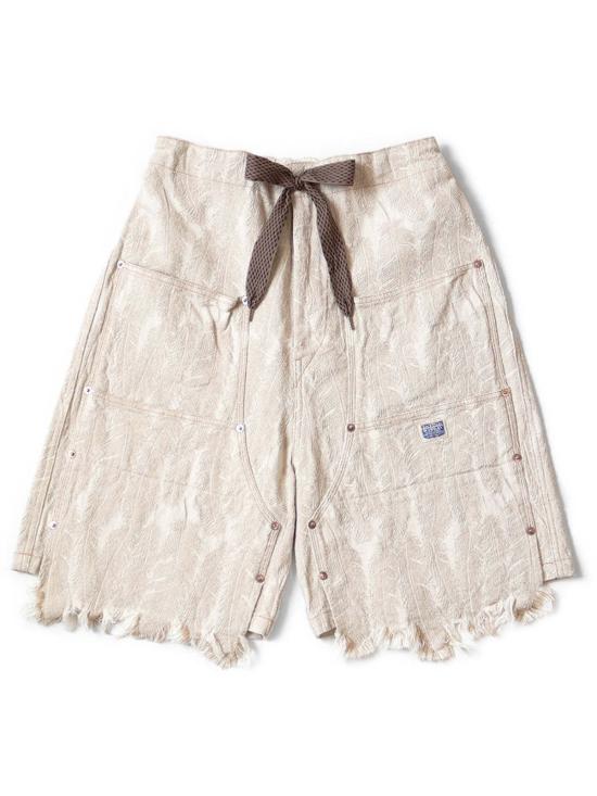  캐피탈 데님 숏팬츠 카피탈 12온스 맥파이 데님 W 니 이지 쇼츠