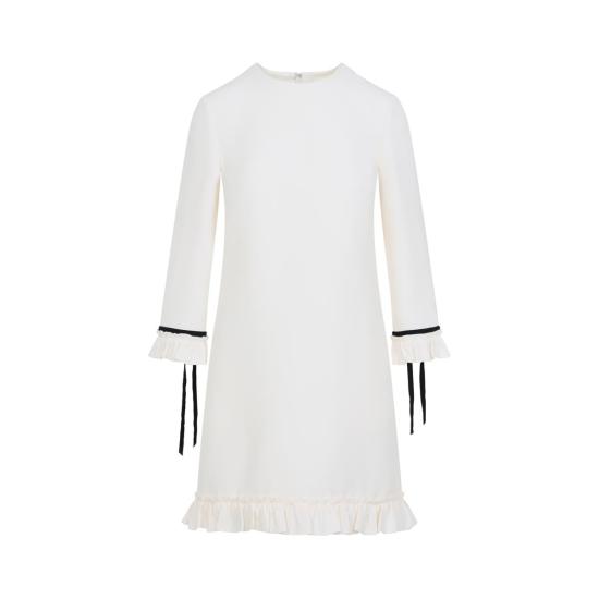 25FW 발렌티노 가라바니 원피스 6B3VAF981CF 03 WHITE