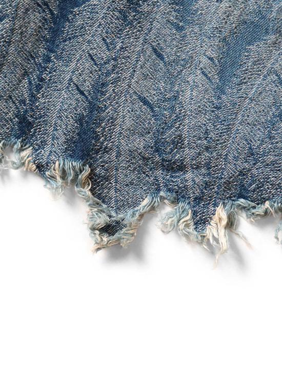  캐피탈 데님 숏팬츠 카피탈 12온스 맥파이 데님 W 니 이지 쇼츠 - KAPITAL