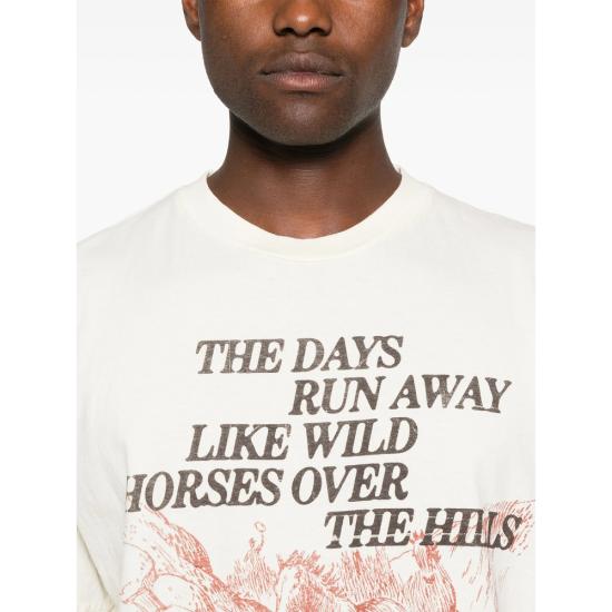 25SS 미드나잇 로데오 반팔 티셔츠 MRT 38 DAYS RUN CREAM NEUTRALS - MIDNIGHT RODEO