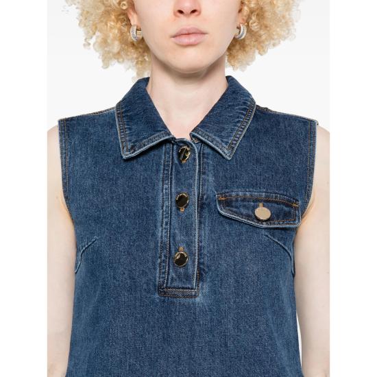 25FW 셀프 포트레이트 원피스 PF25 803S BL BLUE - SELF PORTRAIT