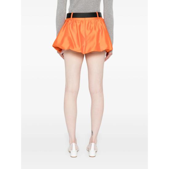 25FW 셀프 포트레이트 숏 스커트 PF25 037P O ORANG ORANGE - SELF PORTRAIT