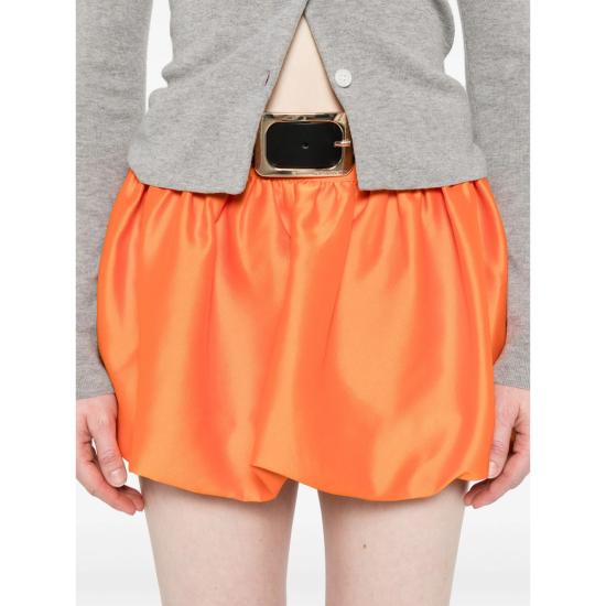 25FW 셀프 포트레이트 숏 스커트 PF25 037P O ORANG ORANGE - SELF PORTRAIT