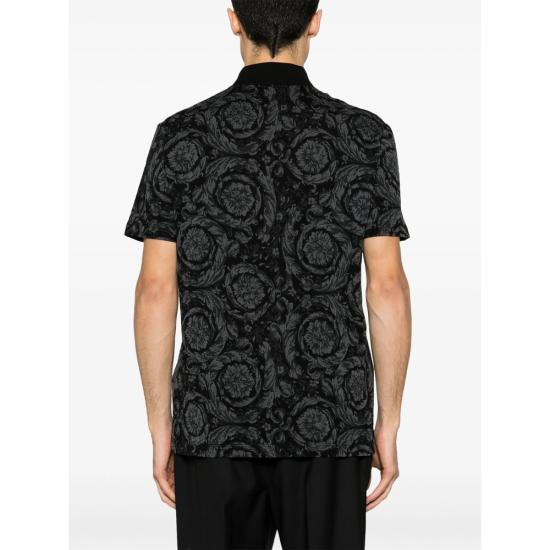 25FW 베르사체 폴로 티셔츠 1A09796 1013906 1E510 GREY - VERSACE