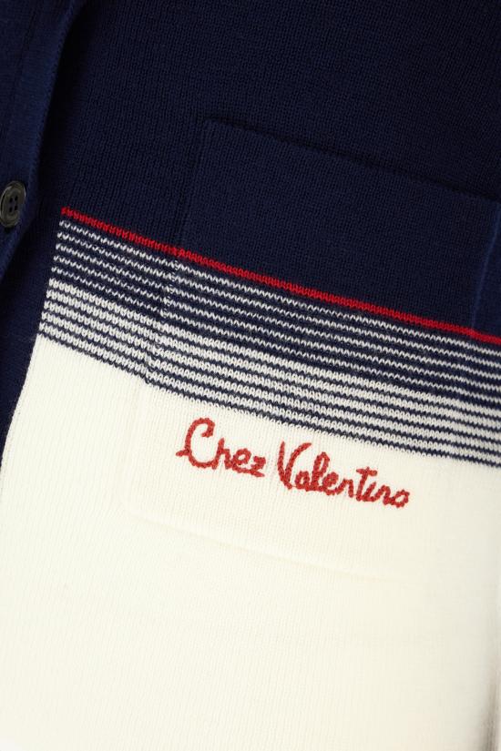 25FW 발렌티노 가라바니 가디건 7B3KA12A9GQ 0W6 NAVY BETULLA - VALENTINO GARAVANI