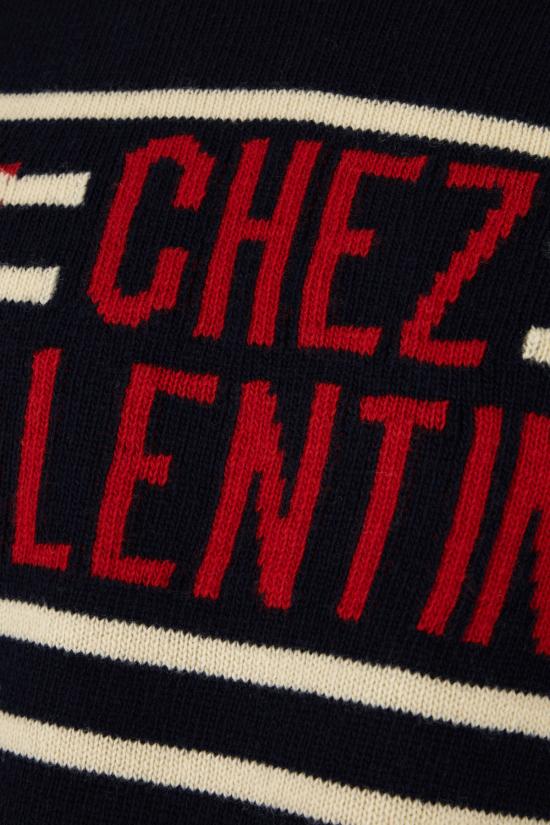 25FW 발렌티노 가라바니 스웨터 7V3KC34WB1W DYB ULTRAMARINE DARK BLUE BURRO - VALENTINO GARAVANI