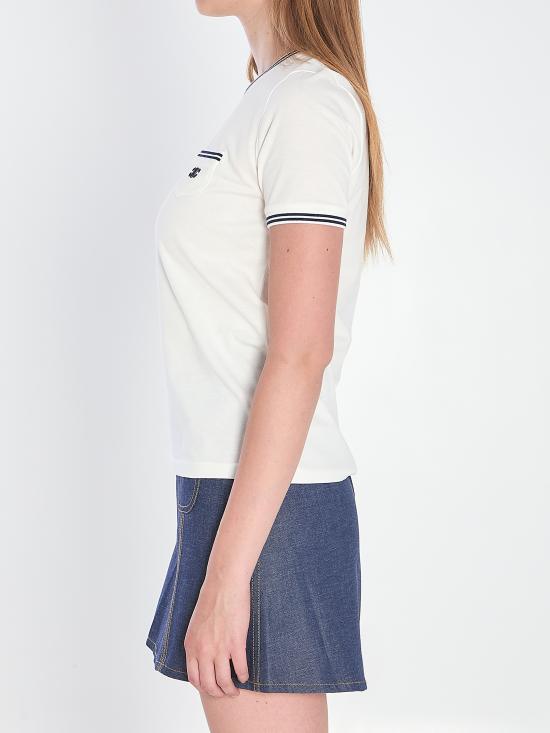 25FW 셀린느 반팔 티셔츠 RX097671Q WHITE - CELINE