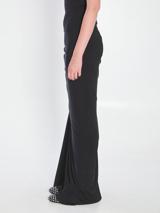 25FW 알라이아 롱 스커트 AA9J2378J050B BLACK - ALAIA