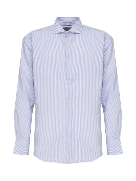 25FW 세인트바쓰 긴팔 셔츠 PAMP001 01068H Blue