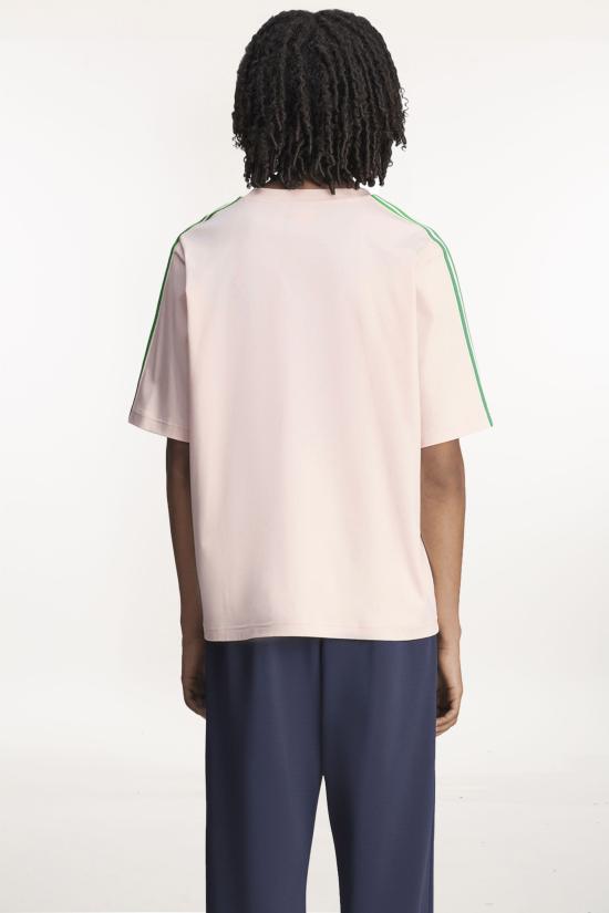 25SS 아디다스 X 웨일즈 보너 반팔 티셔츠 JM8204 WONQUA Pink - ADIDAS X WALES BONNER