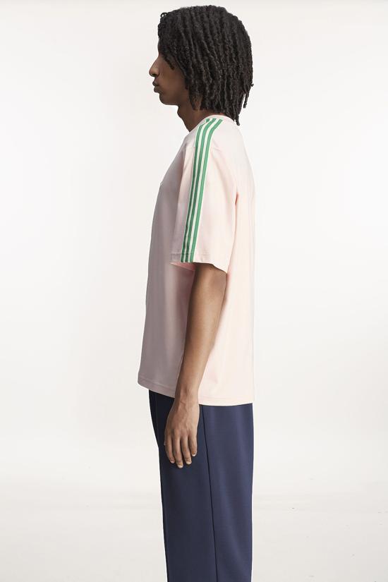 25SS 아디다스 X 웨일즈 보너 반팔 티셔츠 JM8204 WONQUA Pink - ADIDAS X WALES BONNER