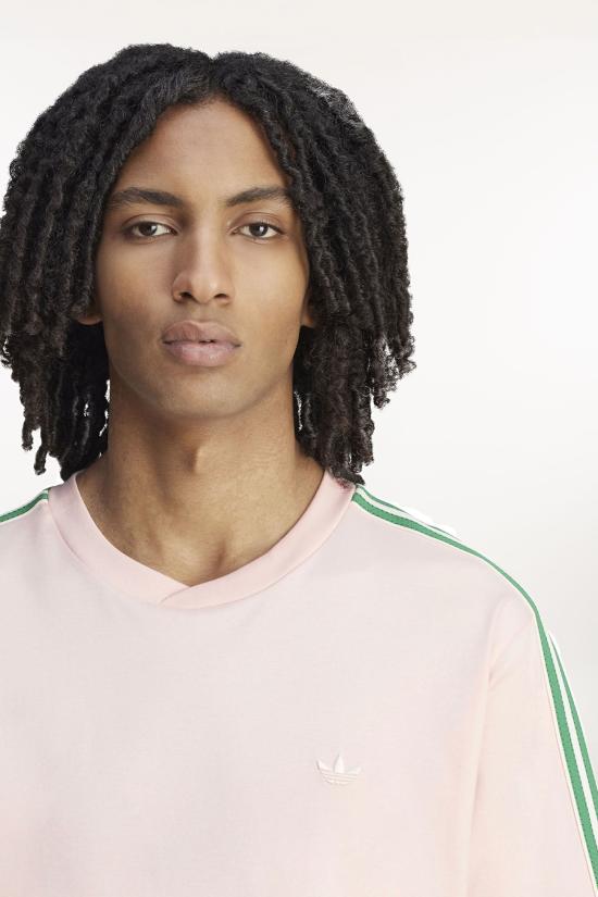 25SS 아디다스 X 웨일즈 보너 반팔 티셔츠 JM8204 WONQUA Pink - ADIDAS X WALES BONNER