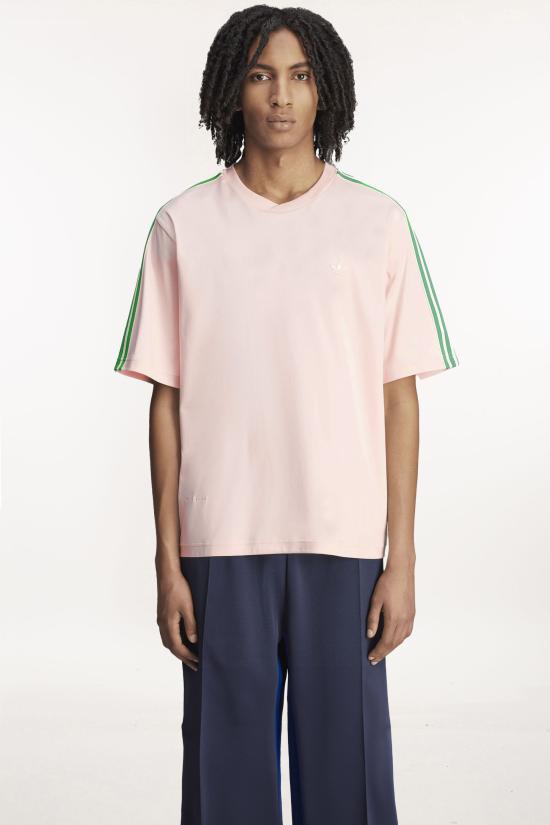 25SS 아디다스 X 웨일즈 보너 반팔 티셔츠 JM8204 WONQUA Pink