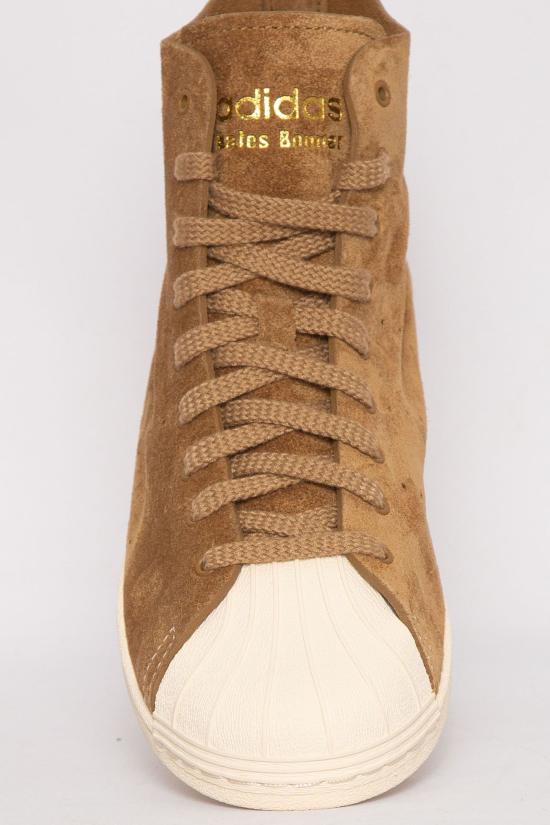 25SS 아디다스 X 웨일즈 보너 스니커즈 JR0217 SUPCOL CWHT NBROWN Beige - ADIDAS X WALES BONNER