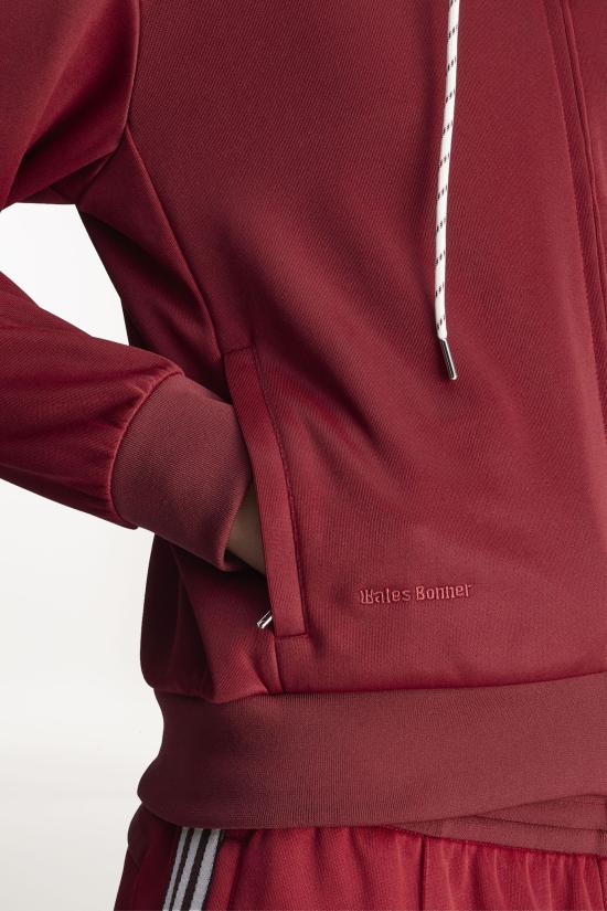 25SS 아디다스 X 웨일즈 보너 후드 티셔츠 JM8298 CBURGUNDY Burgundy - ADIDAS X WALES BONNER