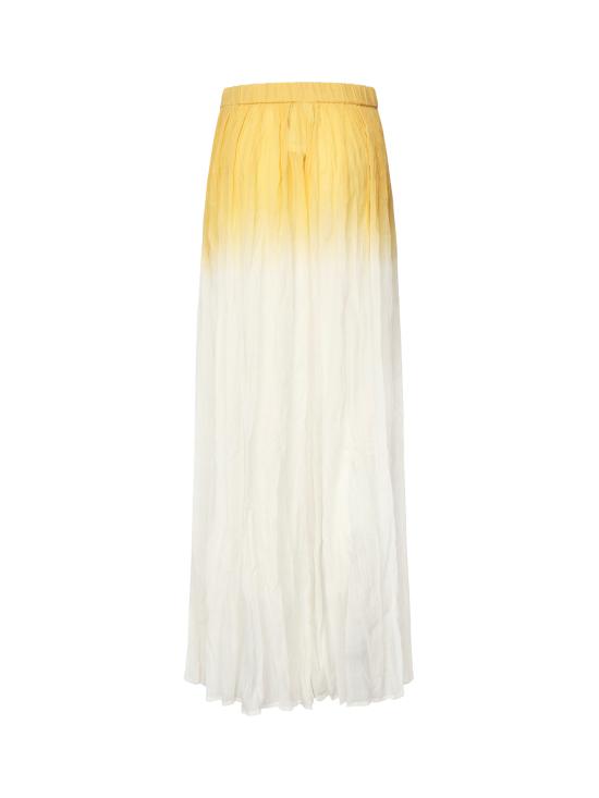 25SS 핑코 팔라초 팬츠 104756 A2G4S3R White yellow - PINKO