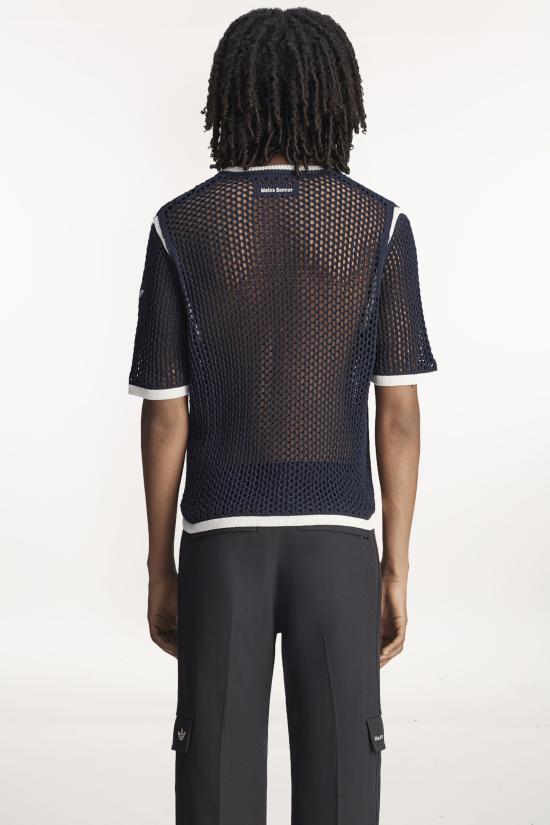 25SS 아디다스 X 웨일즈 보너 반팔 티셔츠 KA7052 NTNAVY Blue - ADIDAS X WALES BONNER