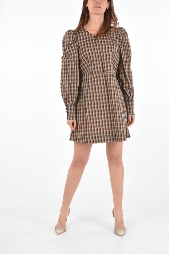  바움 운드 페르드가르텐 미디 스커트 21264PO C8359 Brown