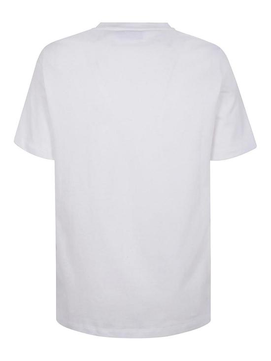 25SS 엘리자베타프랜치 반팔 티셔츠 MA00251E2270 White - ELISABETTA FRANCHI