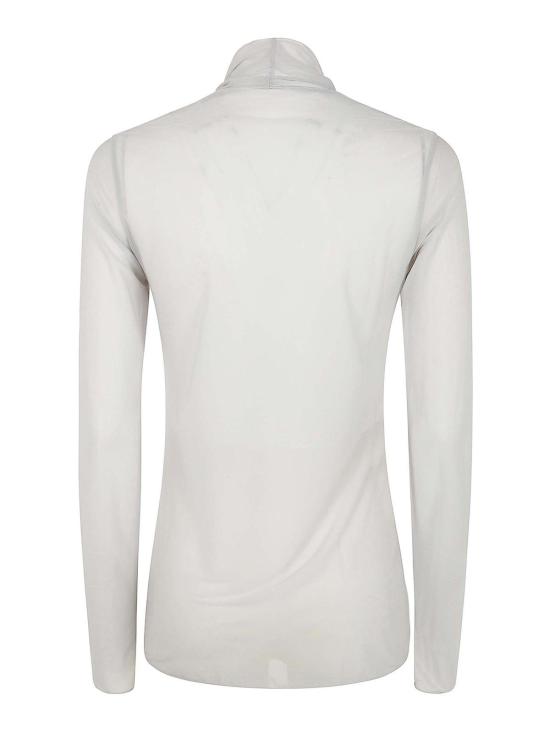 25SS 요지 야마모토 터틀넥 FTT546011 White - YOHJI YAMAMOTO