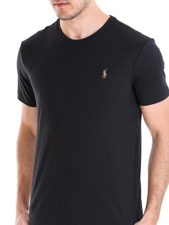  폴로 랄프로렌 반팔 티셔츠 710740727001 Black - POLO RALPH LAUREN