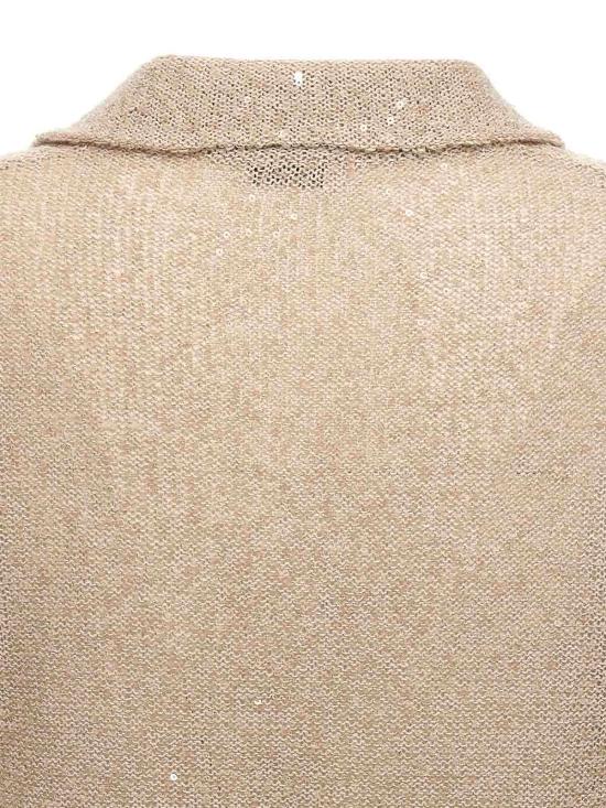 25SS 브루넬로 쿠치넬리 폴로 티셔츠 MDJ547605C9589 Beige - BRUNELLO CUCINELLI