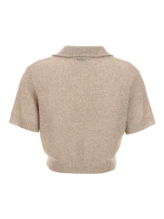 25SS 브루넬로 쿠치넬리 폴로 티셔츠 MDJ547605C9589 Beige - BRUNELLO CUCINELLI