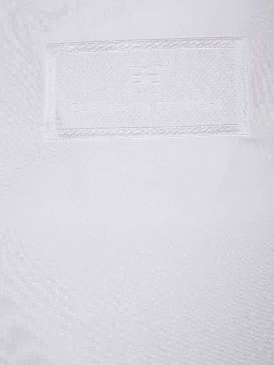 26SS 엘리자베타프랜치 반팔 티셔츠 MA00451E2270 White - ELISABETTA FRANCHI