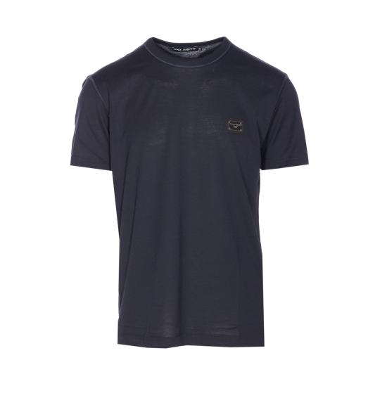 25FW 돌체앤가바나 반팔 티셔츠 G8PT1T G7F2IB0665 Blue