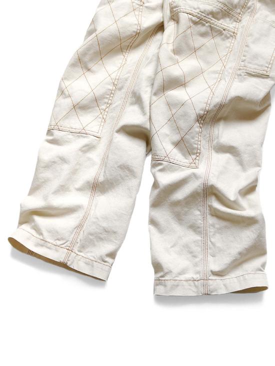  캐피탈 데님 팬츠 카피탈 라이트 캔버스 럼버 - KAPITAL