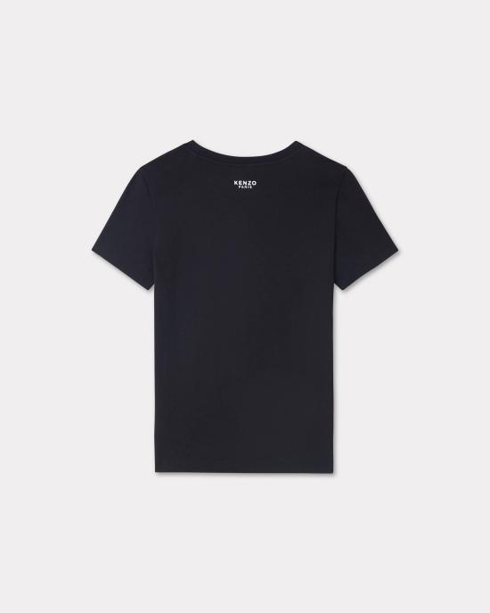 25SS 겐조 반팔 티셔츠 FE62TS1414SO 99J Black - KENZO