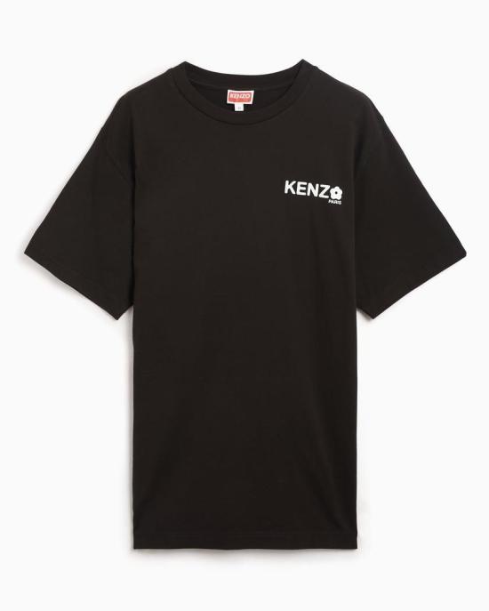 25SS 겐조 반팔 티셔츠 FE65TS4714SG 99J Black