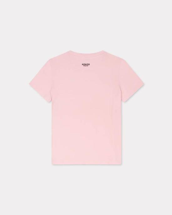 25SS 겐조 반팔 티셔츠 FE62TS1414SO 34 Pink - KENZO