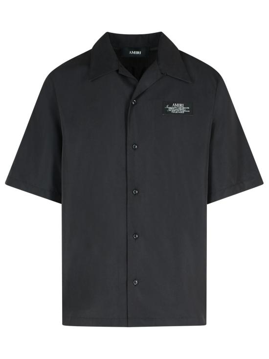 25FW 아미리 반팔 셔츠 AMSTCA1148BLACK Black