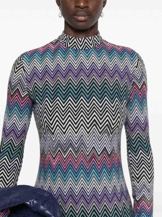  미소니 미디 스커트 24GW2ABR00YXSM9EO Multicolour - MISSONI