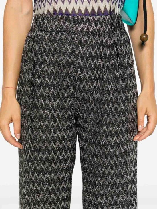  미소니 팬츠 24WI0EBR00XQS91K1 Black - MISSONI