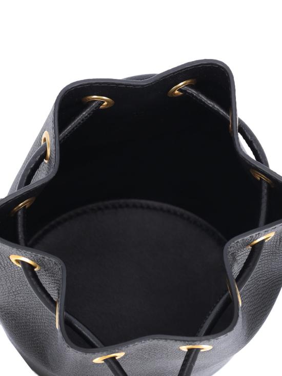 25FW 발렌티노 가라바니 드로스트링 미니 버켓백 7W2P0AJ2SNP 0NO Black - VALENTINO GARAVANI