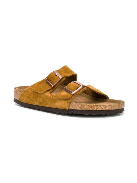  버켄스탁 샌들 1009527 ARIZONAMINK Leather Brown - BIRKENSTOCK