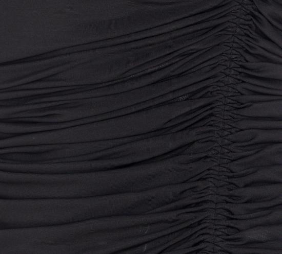 25FW 알라이아 반팔 티셔츠 AA9H1248J050B 995 Black - ALAIA