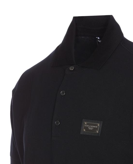 25FW 돌체앤가바나 폴로 티셔츠 G8PL4T G7F2HN0000 Black - DOLCE & GABBANA