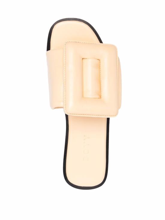  보위 뮬/슬리퍼 PUFFYSANDAL LSCORNCHOWDER Beige - BOYY