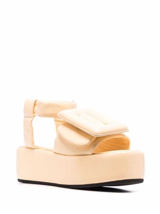  보위 샌들 PUFFYPLATFORM LSCORNCHOWDER Beige - BOYY