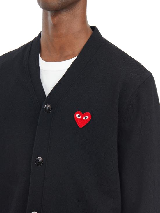 25FW 꼼데가르송 가디건 LAXN008051 Black - COMME DES GARCONS