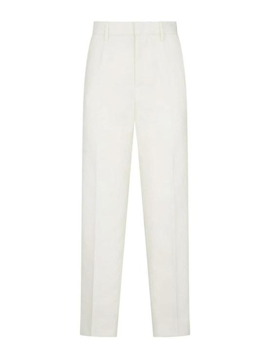 24FW 디스퀘어드2 스트레이트 팬츠 S75FT0251S76498101 White - DSQUARED2